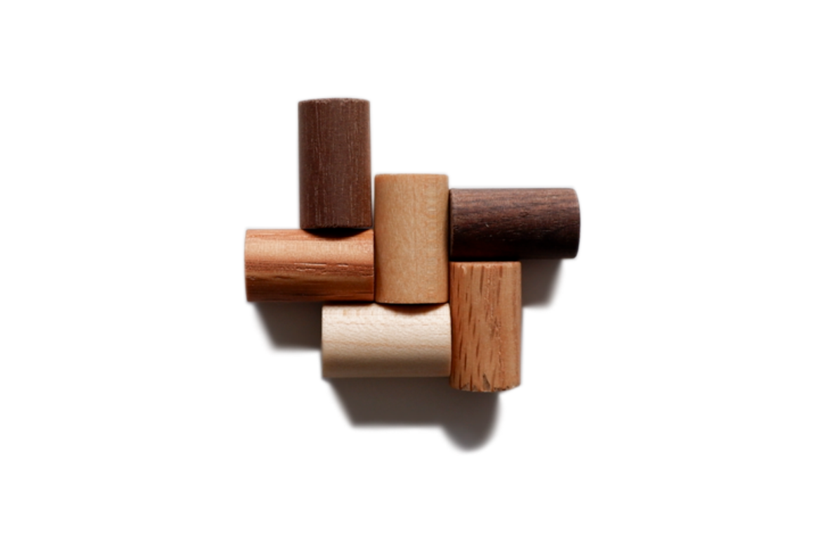 Wooden Magnet - Mini | 원목 자석 - 미니